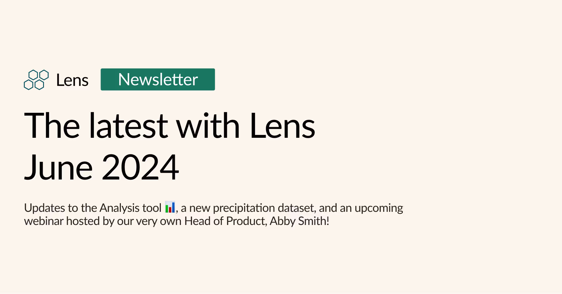 Lens Newsletter: June 2024