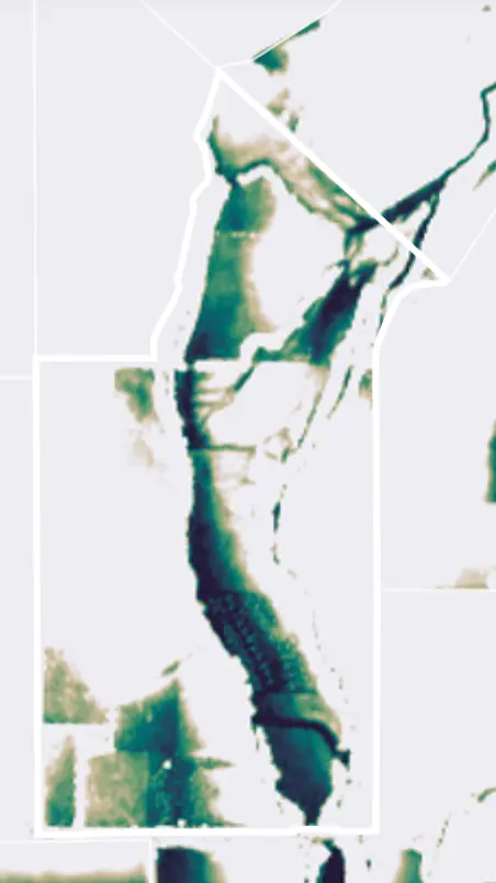 NDWI and NDSI image