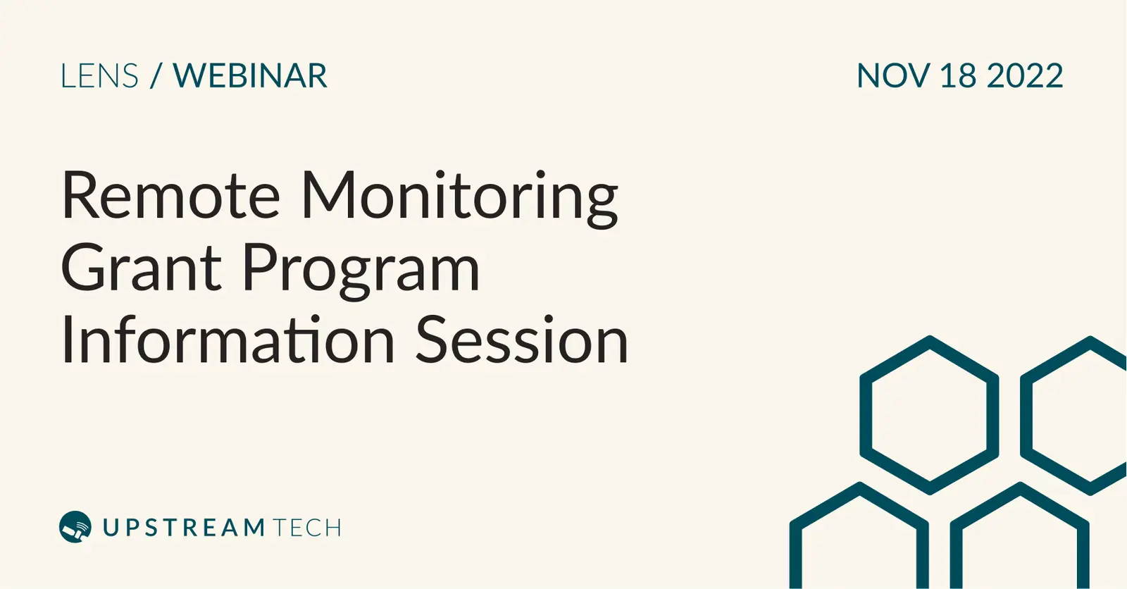 Remote Monitoring Grant Program information session
