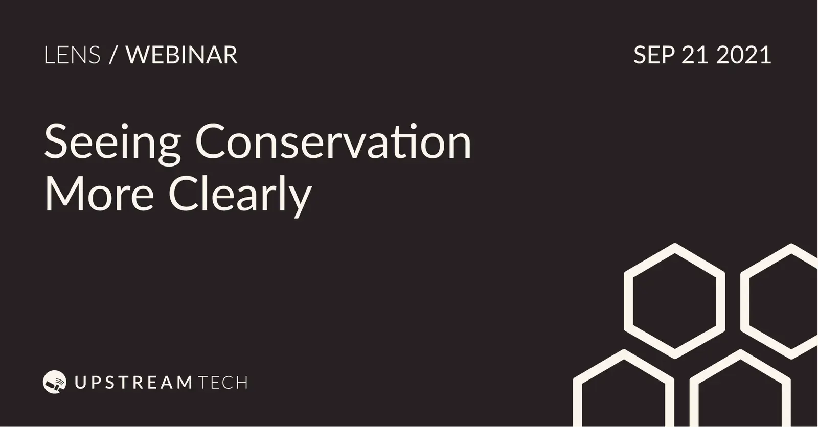 Seeing conservation more clearly