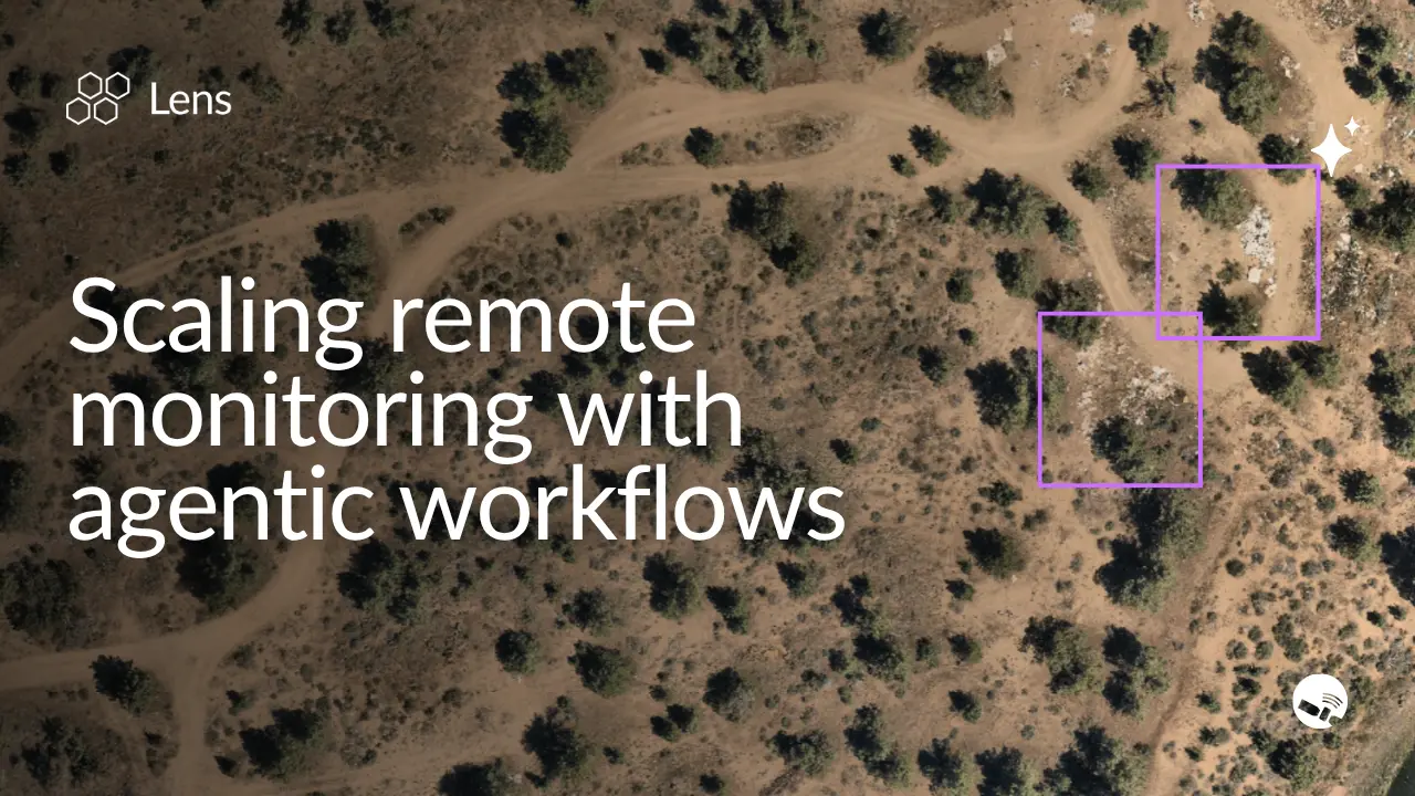 Scaling remote land monitoring with agentic workflows