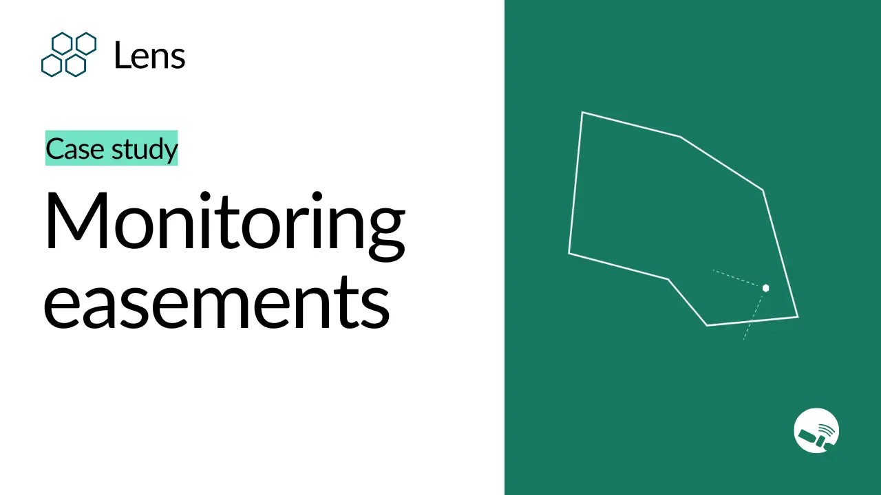 Monitoring environmental changes in conservation easements
