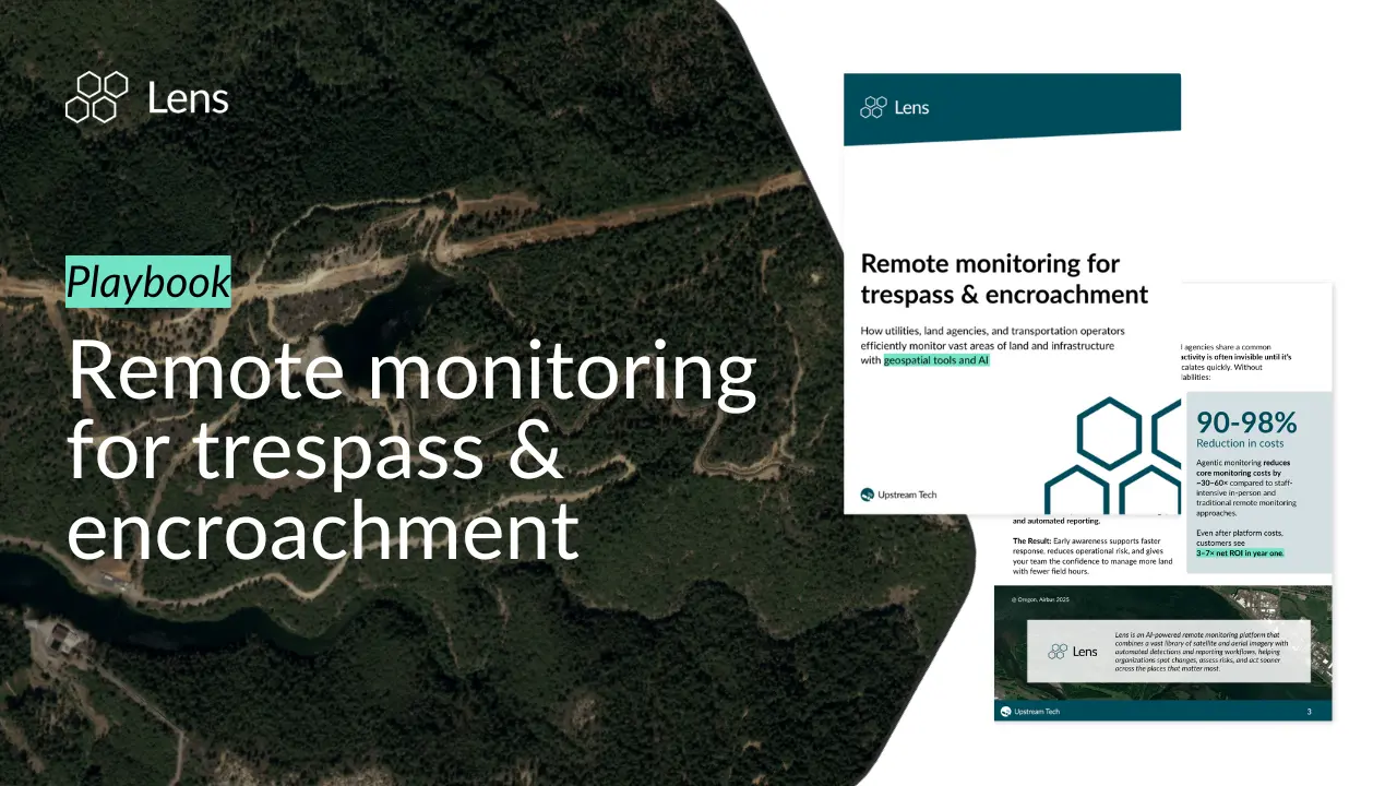 Access the remote monitoring playbook for trespass and encroachment