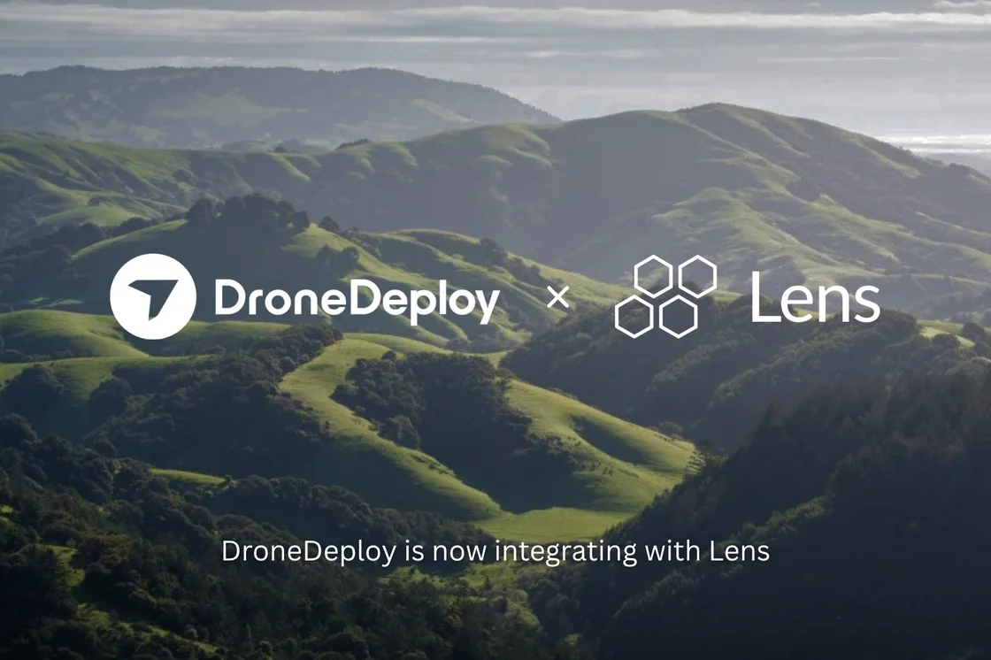 Lens now integrates with DroneDeploy