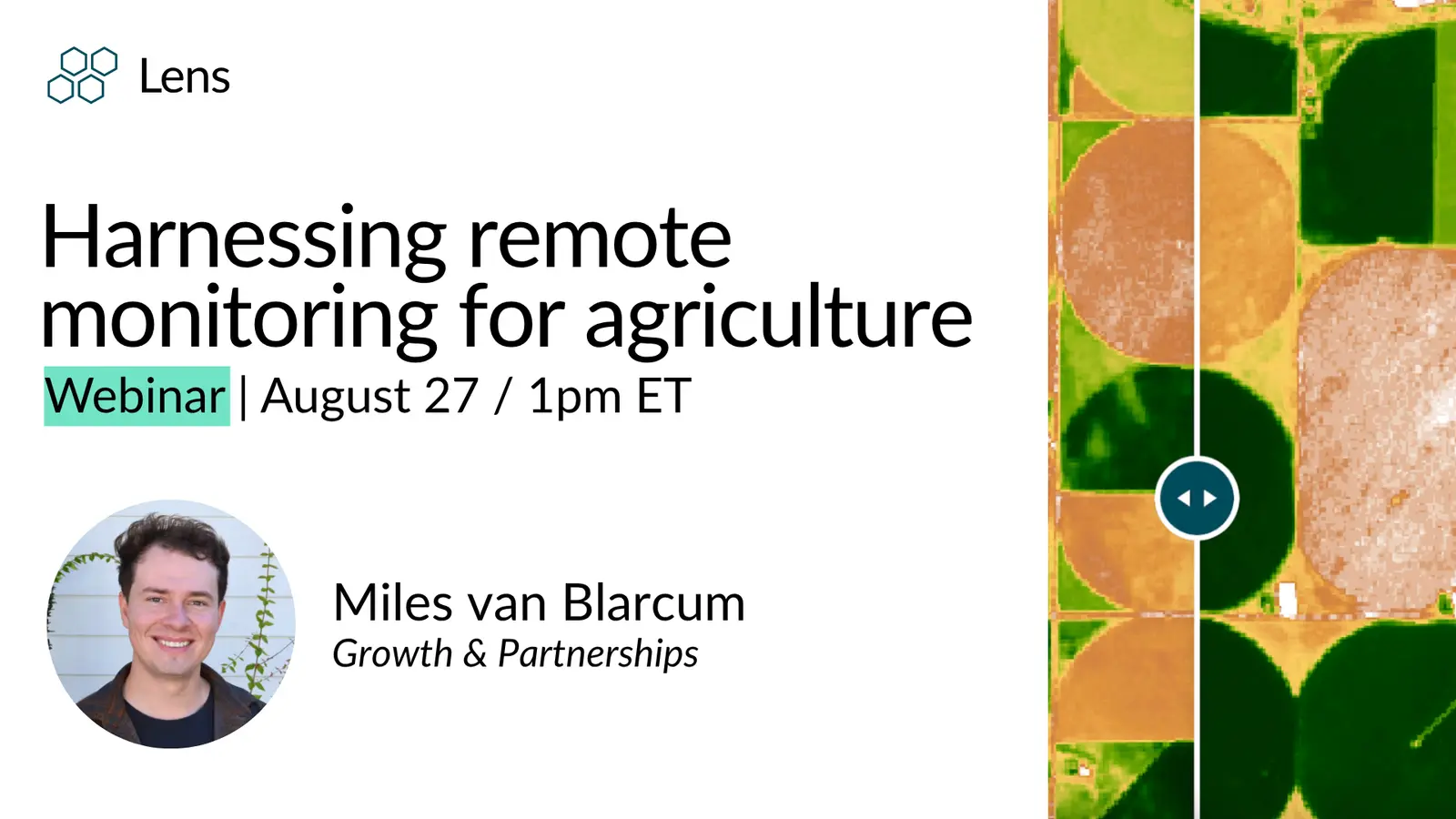 Harnessing remote monitoring for agriculture with Lens