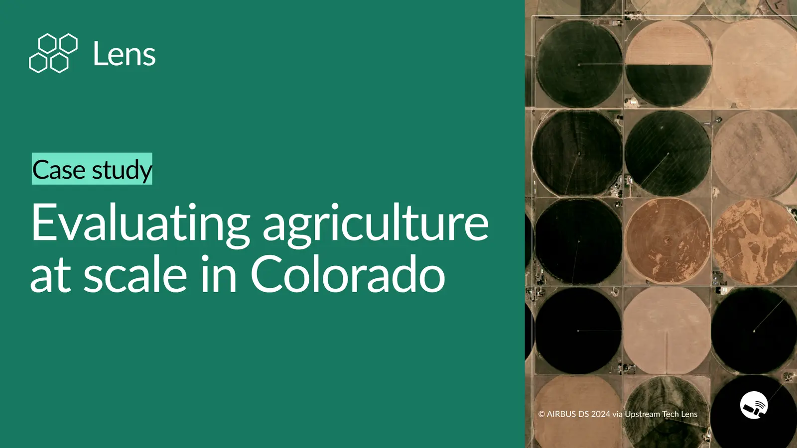 Evaluating agriculture at scale in Colorado
