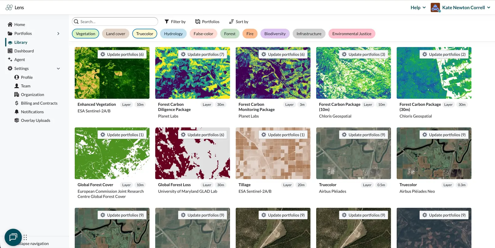 Access imagery and data from a range of sources