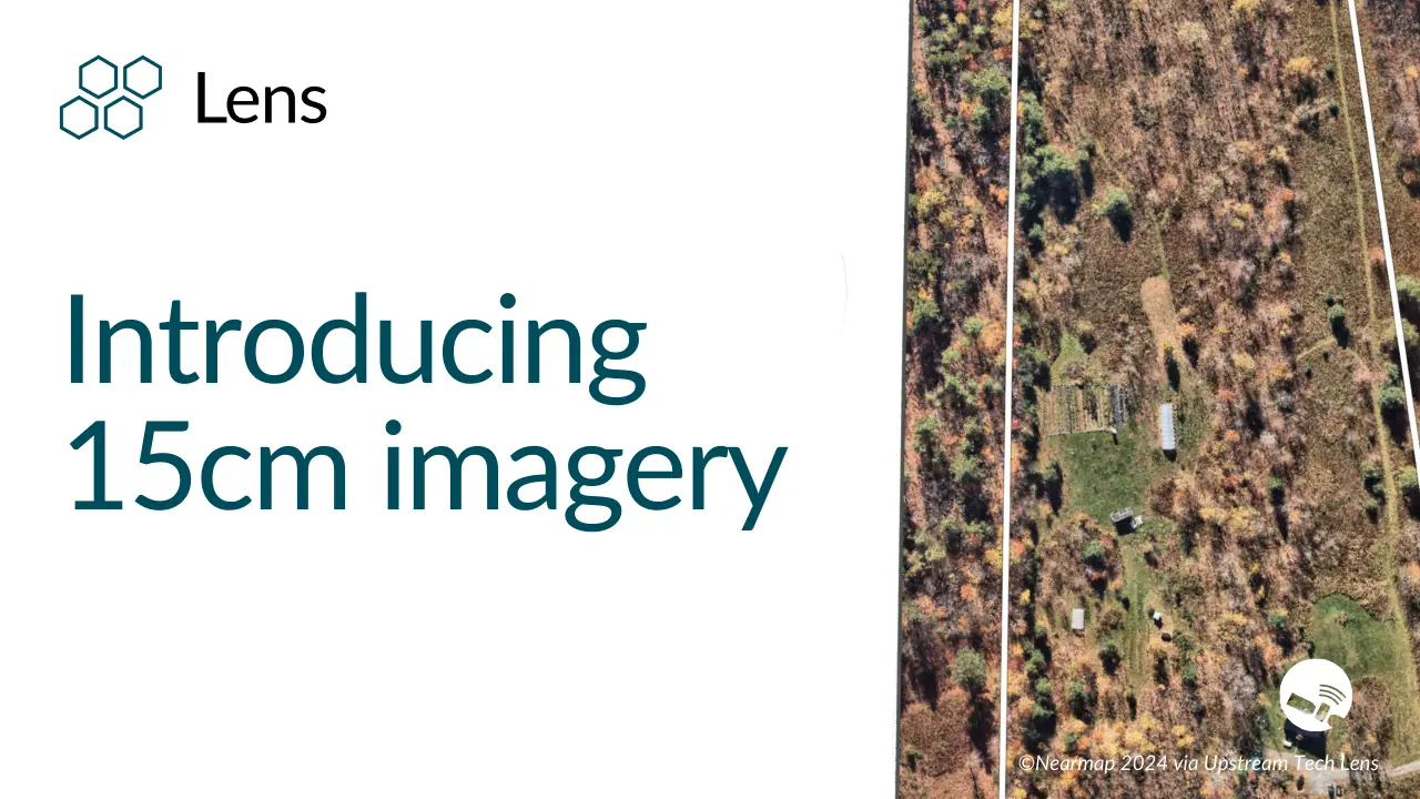 Introducing 15cm Imagery in Lens