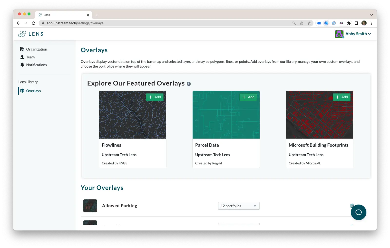 Overlay Library in Lens