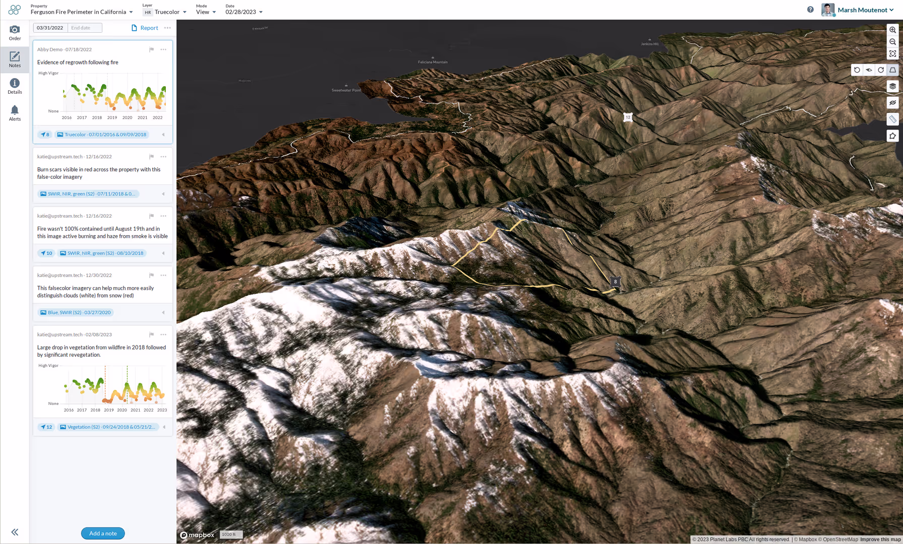Planet x Lens: remote monitoring supercharged by Planet’s monthly, global imagery