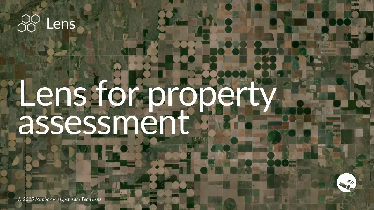 Lens for property assessment