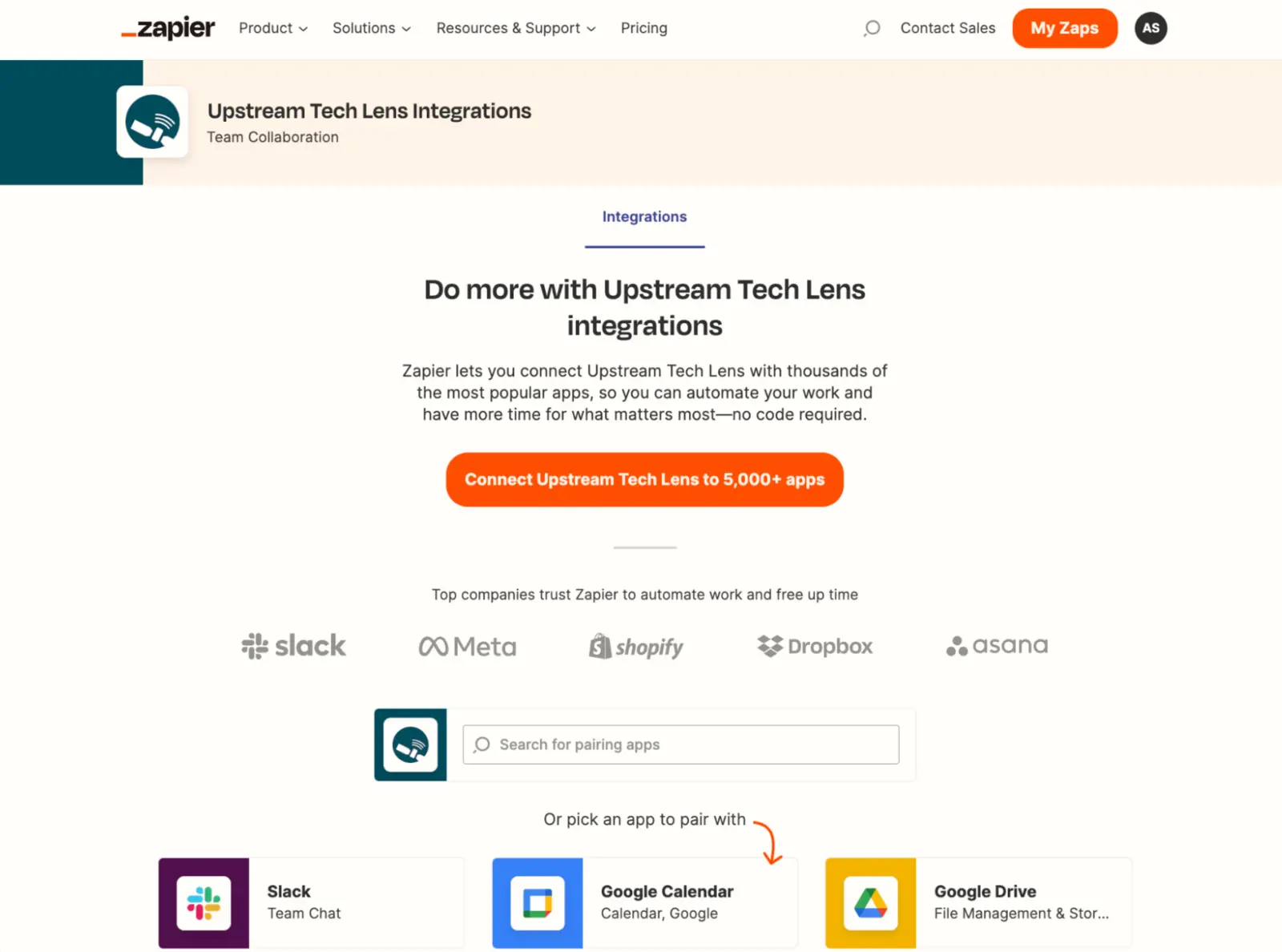 Zapier now supports automations with Lens