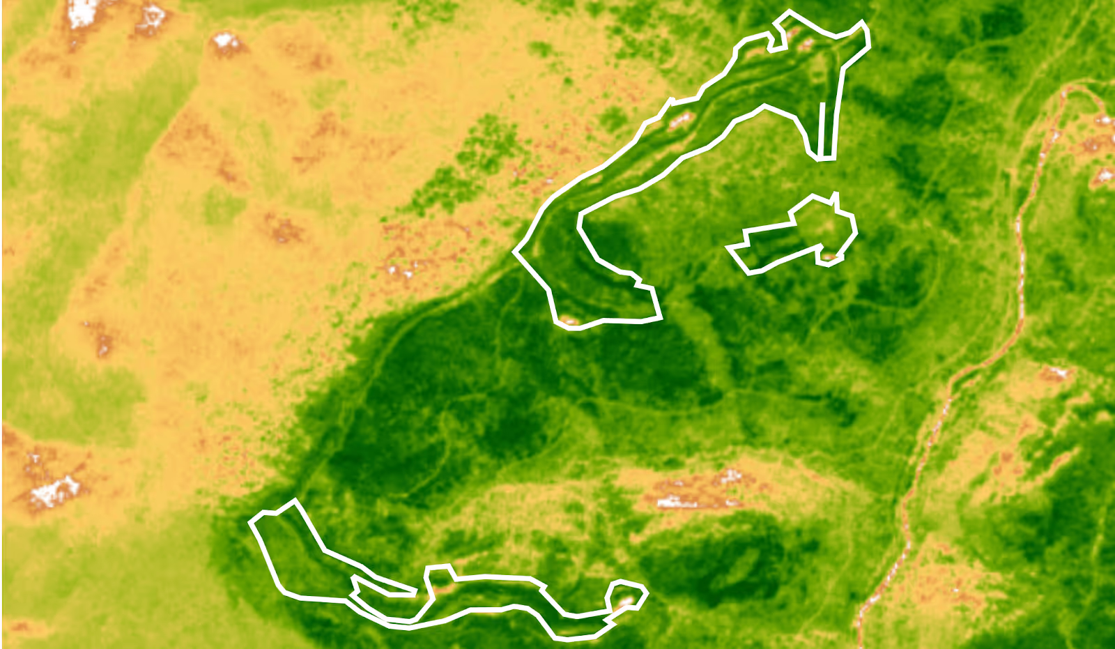 Evaluating restoration outcomes from above