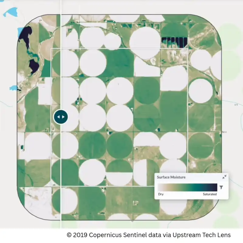 Lens agriculture monitoring demo