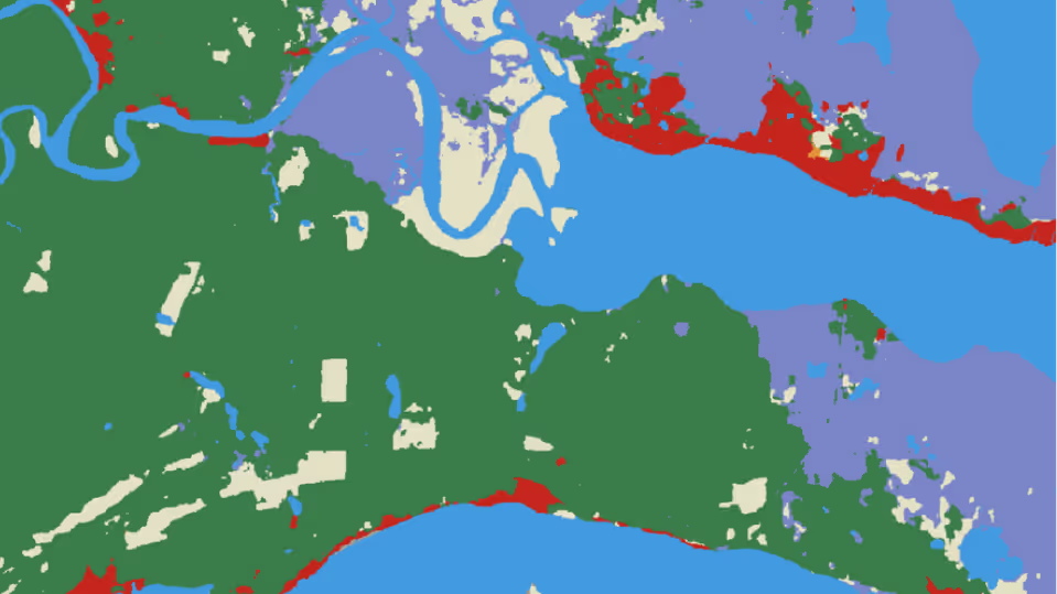 Impact Observatory landcover data now available in the Lens Library