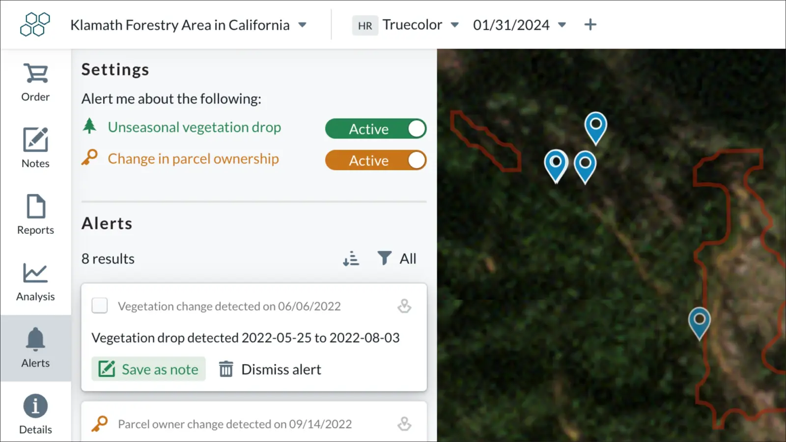 Introducing Lens Vegetation Alerts